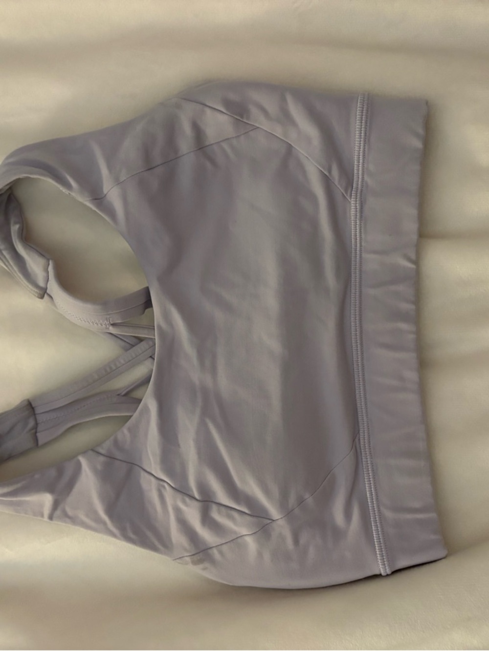 lululemon athletica Light Lavender Strappy-Back Sports Bra
